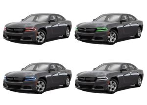 Dodge Charger V.3 Fusion Color Change LED DRL Headlight Kit 2015-2019