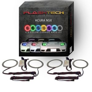 Acura NSX V.3 Fusion Color Change LED Halo Headlight Kit 2002-2005