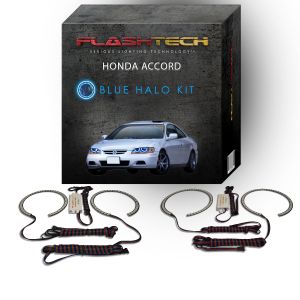 Honda Accord 1998-2002 Blue LED Halo Headlight Kit