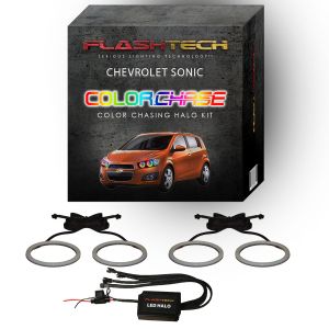 Chevrolet Sonic ColorChase LED Halo Headlight Kit 2012-2016