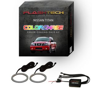 Nissan Titan ColorChase LED Halo Fog Light Kit 2004-2015