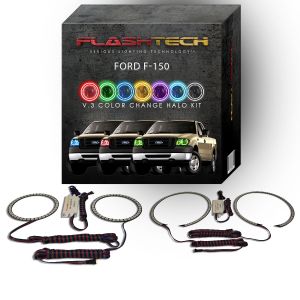Ford F150 V.3 Fusion Color Change LED Halo Headlight Kit 2004-2008