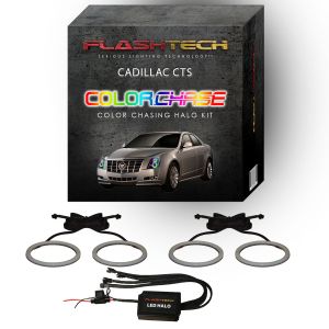 Cadillac CTS ColorChase LED Halo Headlight Kit 2008-2013