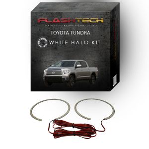 Toyota Tundra White LED Halo Headlight Kit 2014-2015