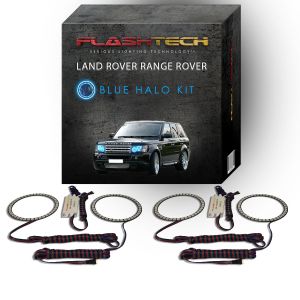 Land Rover Range Rover 2006-2010 Blue LED Halo Headlight Kit