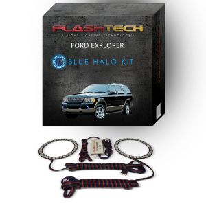 Ford Explorer 2002-2005 Blue LED Halo Fog light Kit