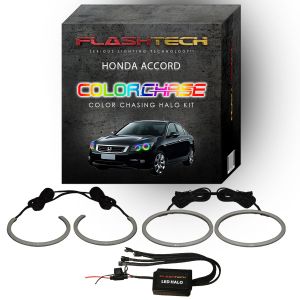 Honda Accord Sedan ColorChase LED Halo Headlight Kit 2008-2012