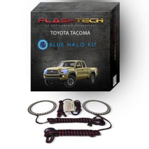 Toyota Tacoma 2016-2017 Blue LED Halo Headlight Kit