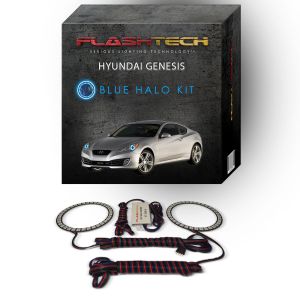 Hyundai Genesis Coupe 2010-2012 Blue LED Halo Headlight Kit
