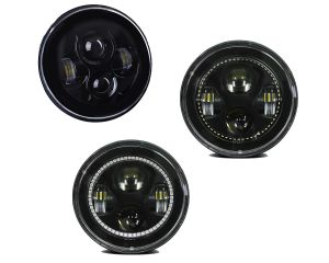 7" Round Headlight 7020 Assembly
