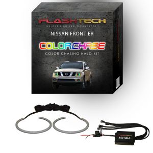 Nissan Frontier ColorChase LED Halo Headlight Kit 2005-2008