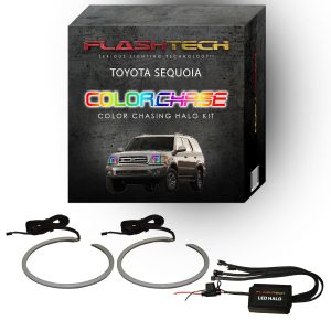 Toyota Sequoia ColorChase LED Halo Headlight Kit 2001-2004