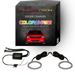 Dodge Charger ColorChase LED Halo Headlight Kit 2015-2019