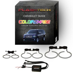 Chevrolet Tahoe ColorChase Headlight & LED Halo Fog Light Kit 2007-2013
