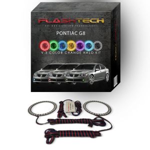 Pontiac G8 V.3 Fusion Color Change LED Halo Fog Light Kit 2008-2009