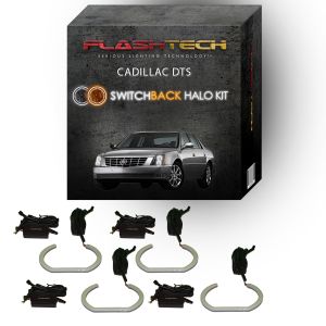 Cadillac DTS White LED Halo Headlight Kit 2006-2011
