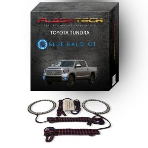 Toyota Tundra 2014-2015 Blue LED Halo Fog light Kit