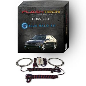 Lexus IS300 2001-2005 Blue LED Halo Fog light Kit