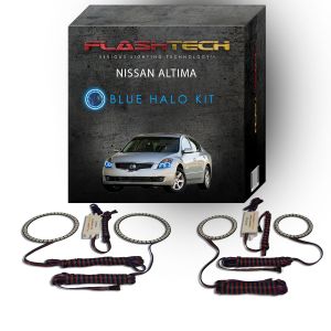 Nissan Altima Sedan 2010-2012 Blue LED Halo Headlight Kit