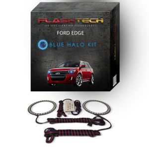 Ford Edge 2011-2014 Blue LED Halo Headlight Kit