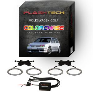 Volkswagen Golf ColorChase LED Halo Headlight Kit 1999-2006