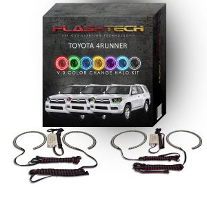 Toyota 4-Runner V.3 Fusion Color Change LED Halo Headlight Kit 2010-2013