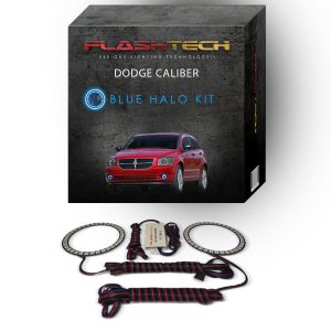 Dodge Caliber 2007-2012 Blue LED Halo Fog light Kit