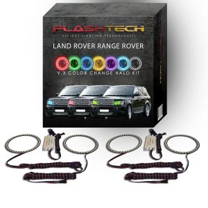 Land Rover Range Rover V.3 Fusion Color Change LED Halo Headlight Kit 2006-2010