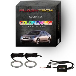 Acura TSX ColorChase LED Halo Headlight Kit 2009-2014