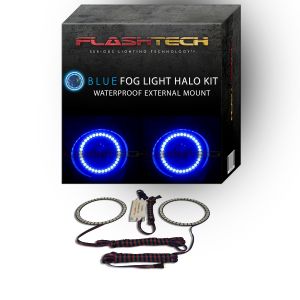 Pontiac G6 All Model V.3 Fusion Color Change External Waterproof LED Halo Fog Light Kit 2010  Blue External Mount Waterproof LED Halo Fog light Kit