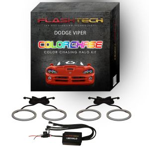 Dodge Viper ColorChase LED Halo Headlight Kit 2003-2010