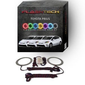 Toyota Prius V.3 Fusion Color Change LED Halo Headlight Kit 2010-2015