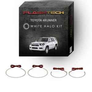 Toyota 4-Runner White LED Halo Headlight Kit 2010-2013