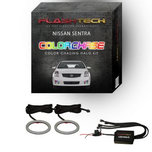 Nissan Sentra ColorChase LED Halo Fog Light Kit 2007-2011