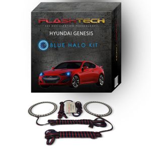 Hyundai Genesis Coupe 2013-2016 Blue LED Halo Headlight Kit
