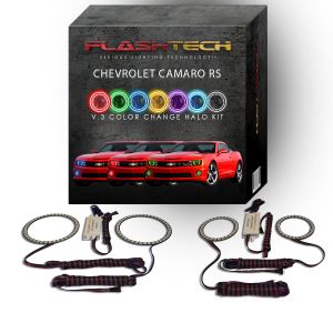 Chevrolet Camaro RS V.3 Color Change Headlight & Foglight Halo Kit 2010-2013