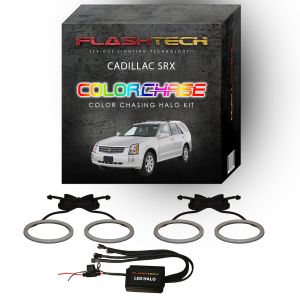 Cadillac SRX ColorChase LED Halo Headlight Kit 2004-2009