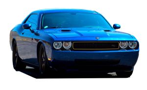 Dodge Challenger External Waterproof White & Amber Switchback LED Halo Headlight Kit 2008 - 2014