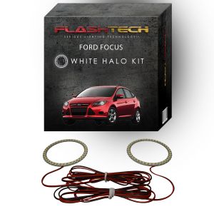 Ford Focus White LED Halo Headlight Kit 2012-2015