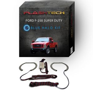 Ford 250 /Ford F350 2008-2010 Blue LED Halo Fog light Kit