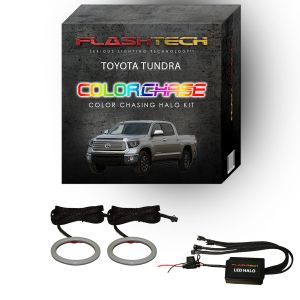 Toyota Tundra ColorChase LED Halo Fog Light Kit 2014-2015