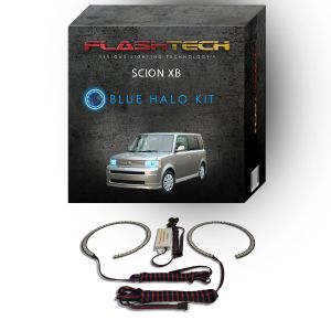 Scion xB 2004-2007 Blue LED Halo Headlight Kit