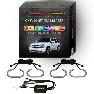 Chevrolet Trailblazer ColorChase LED Halo Headlight Kit 2002-2009