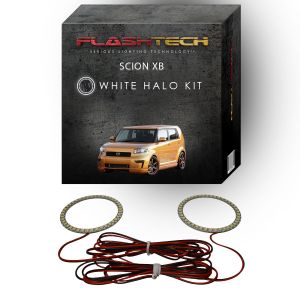 Scion xB White LED Halo Headlight Kit 2008-2010