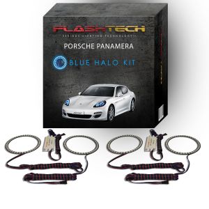 Porsche Panamera 2010-2013 Blue LED Halo Headlight Kit