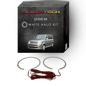 Scion xB White LED Halo Headlight Kit 2004-2007