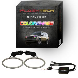 Nissan X-Terra ColorChase LED Halo Headlight Kit 2002-2004