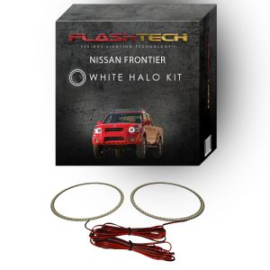 Nissan Frontier White LED Halo Headlight Kit 2001-2004