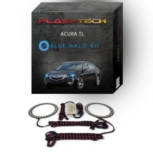 Acura TL 2009-2014 Blue LED Halo Headlight Kit