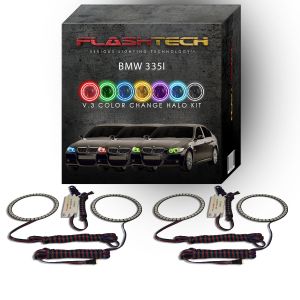 BMW 335i V.3 Fusion Color Change LED Halo Headlight Kit 2006-2008